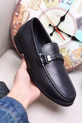 Salvatore Ferragamo Business Men Shoes--017